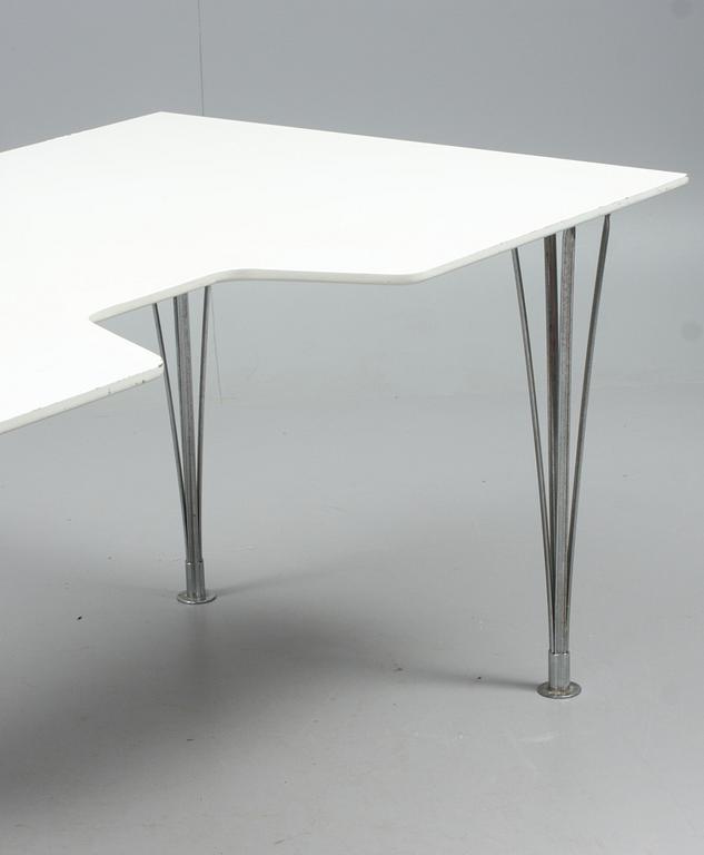 SKRIVBORD, Bruno Mathsson & Piet Hein, Mathsson International, tillverkad i licensavtal med Fritz Hansen.