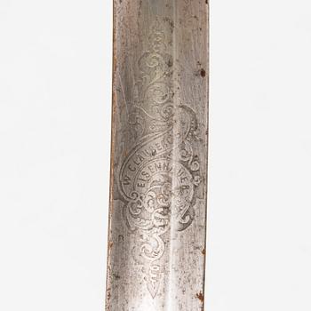 An Imperial Russian infantry officer's sabre model 1865.