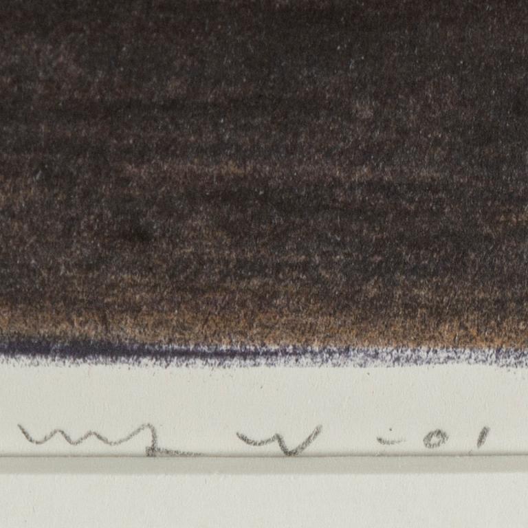 ULF WAHLBERG, lithographs, 2, 1976, 2001, signed 191/320, 248/295.