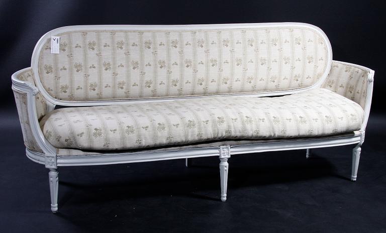 SOFFA, gustaviansk. 1700/1800-tal.