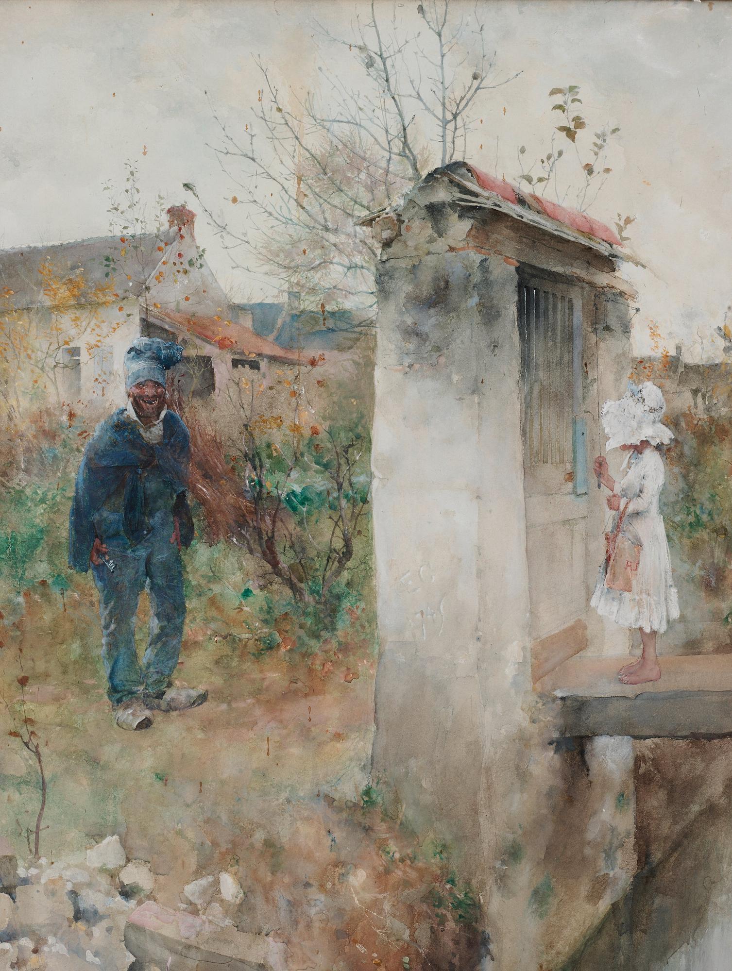 Carl Larsson, "I Montcourt" (In Montcourt).