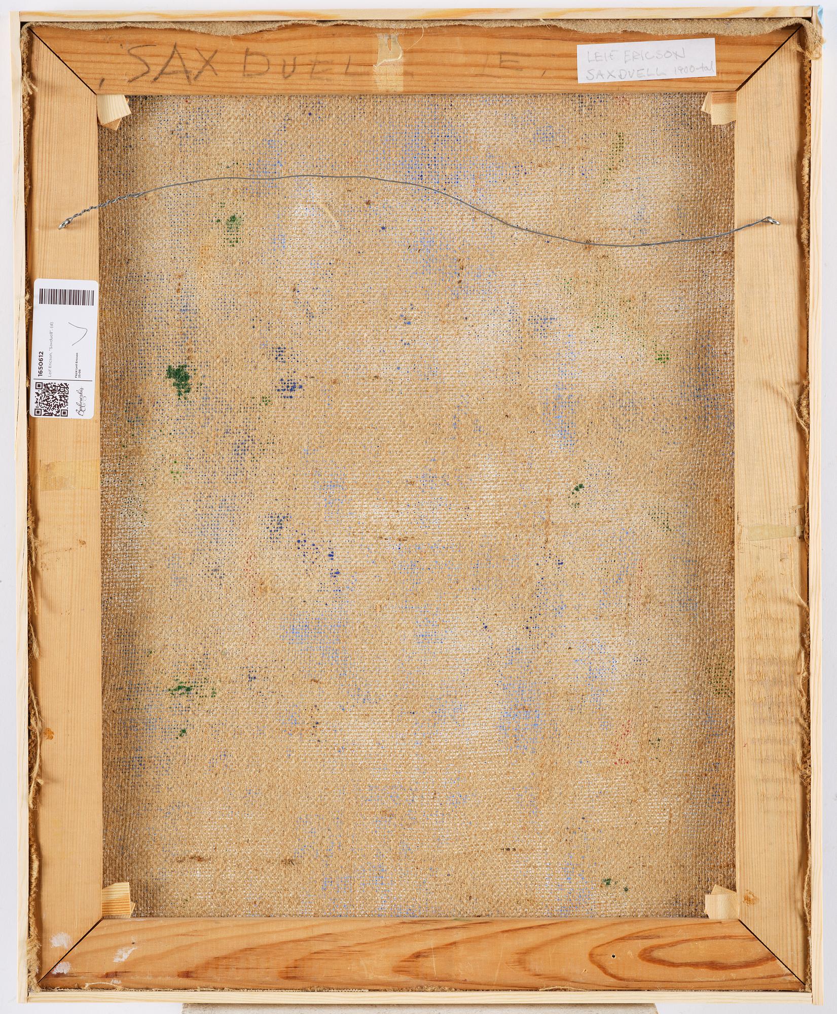 Leif Ericson, "Saxduell".