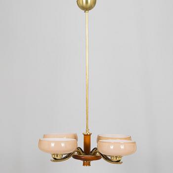 Paavo Tynell, taklampa, modell 1255/4, Taito, 1930-tal.