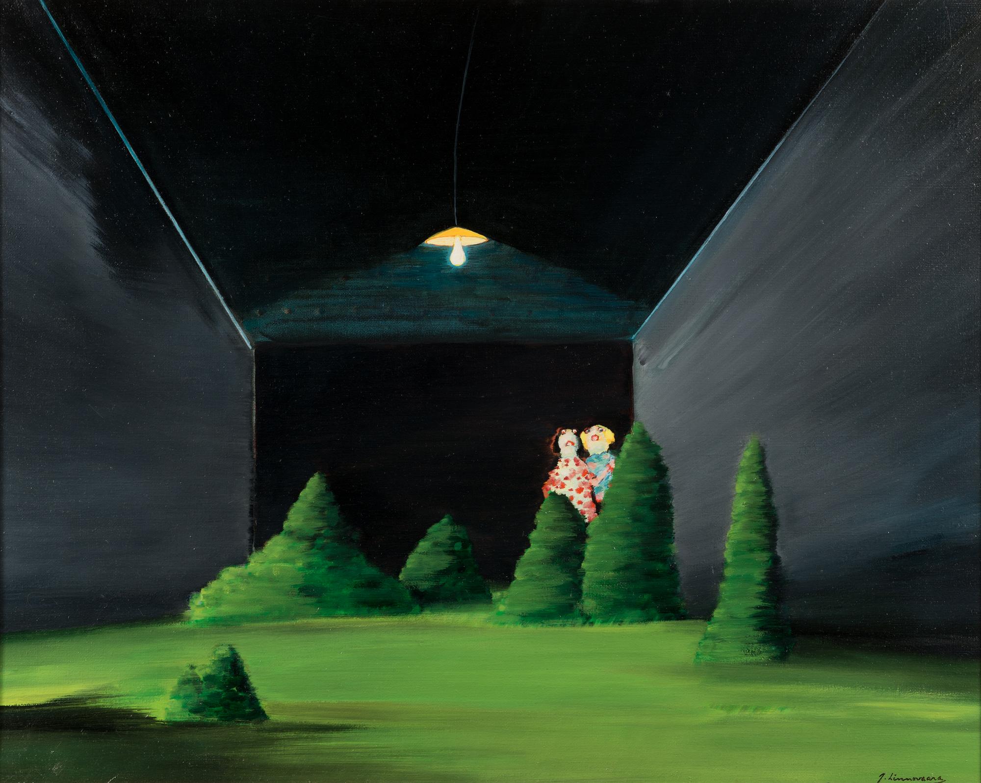 Juhani Linnovaara, "Nattens trädgård".