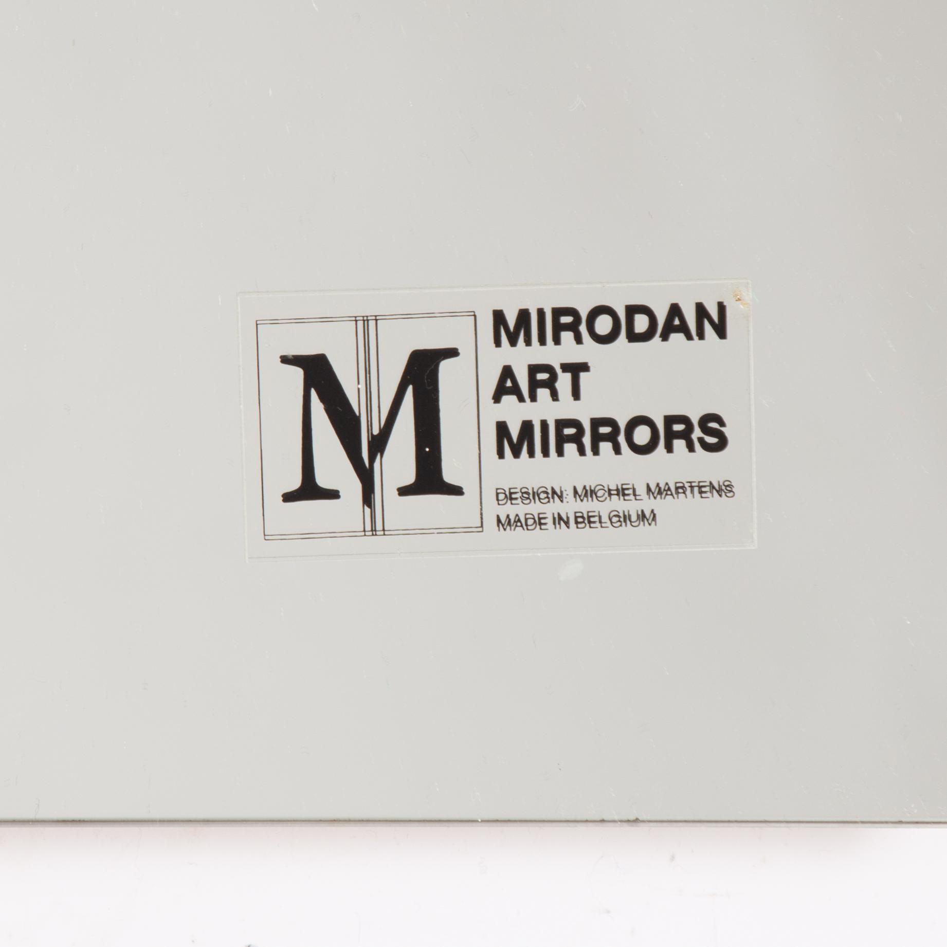 Michel Martens, mirror, model "MM-AM 10.01", Mirodan Art Mirror, Belgium.