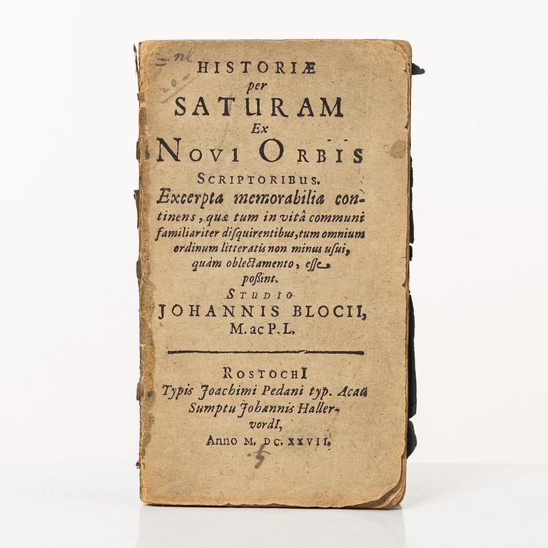 Rare Americana, 1627.