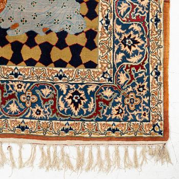 Matta, Isfahan, Old, Ca 150 x 105 cm.