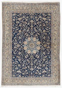 Carpet, Nain, approx. 288 x 202 cm.