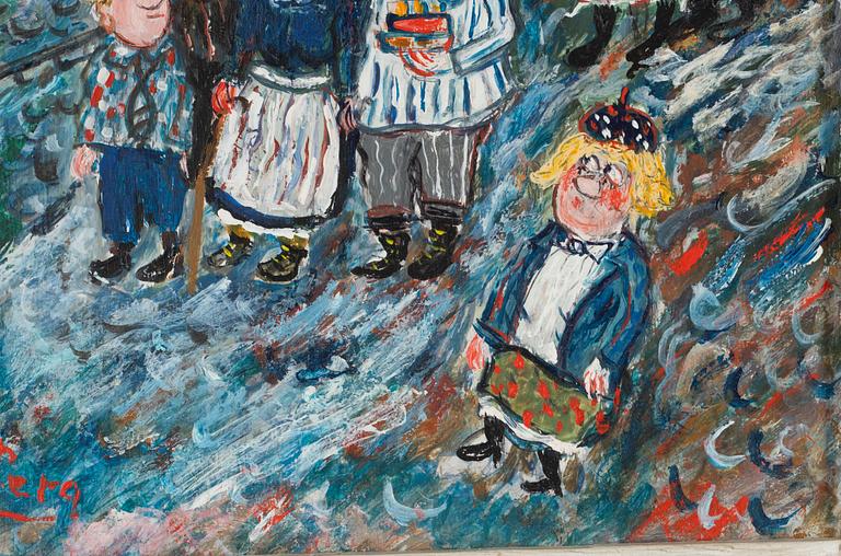 Sven Lidberg, "Sandbergsgatan".