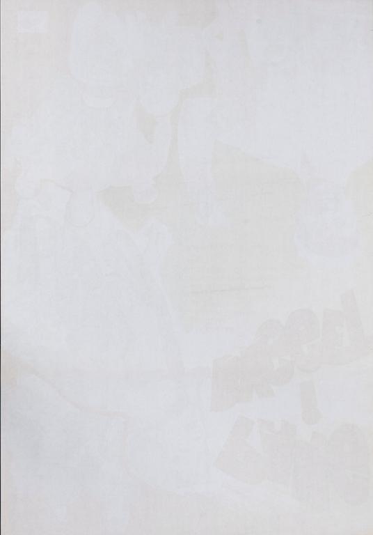 Walter Bjorne, a vintage movie poster, 'Pang i Bygget', 1965.