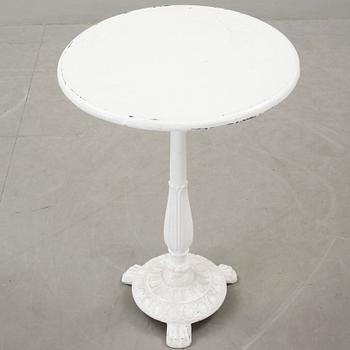 TRÄDGÅRDSBORD, järn, 1800-talets slut.