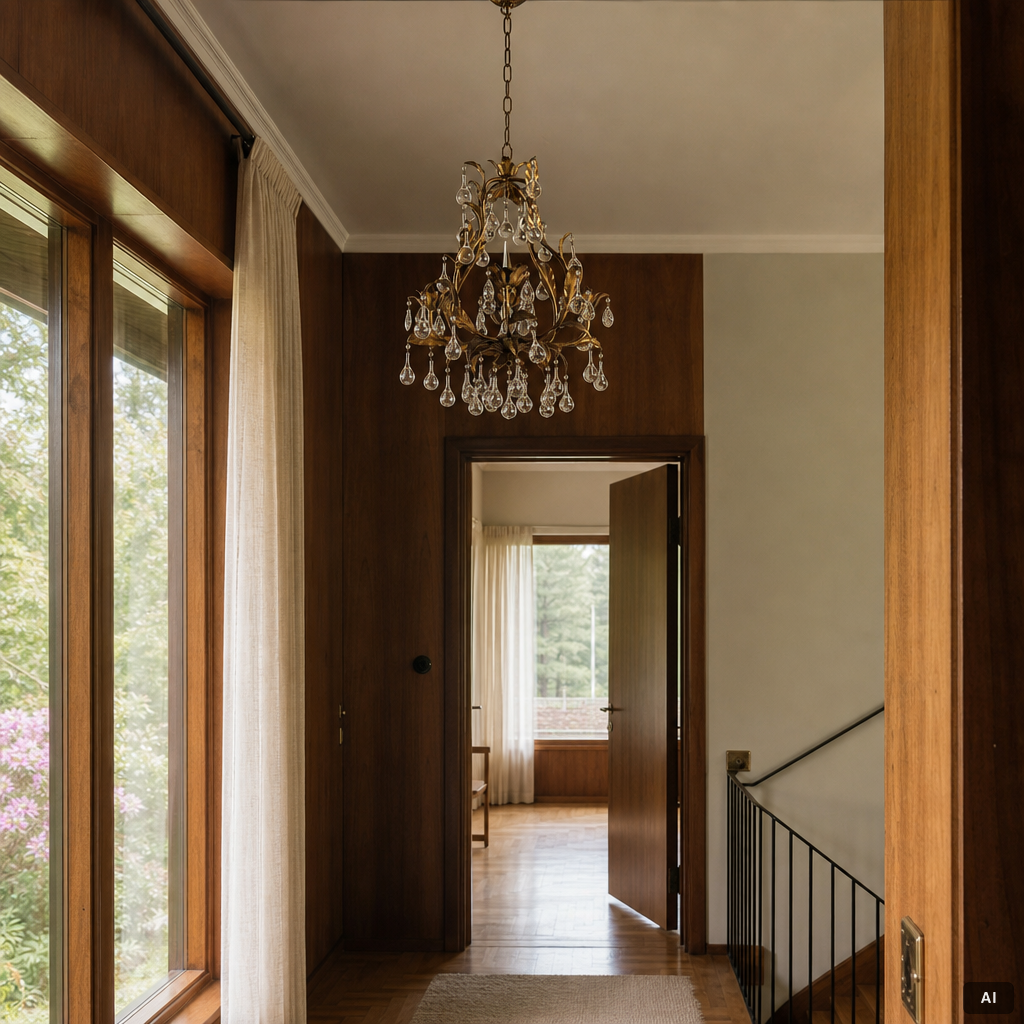 Chandelier, Italy, second half of the 20th century.
