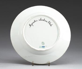 A set of six Royal Copenhagen 'Flora Danica' dinner plates, 20th Century.