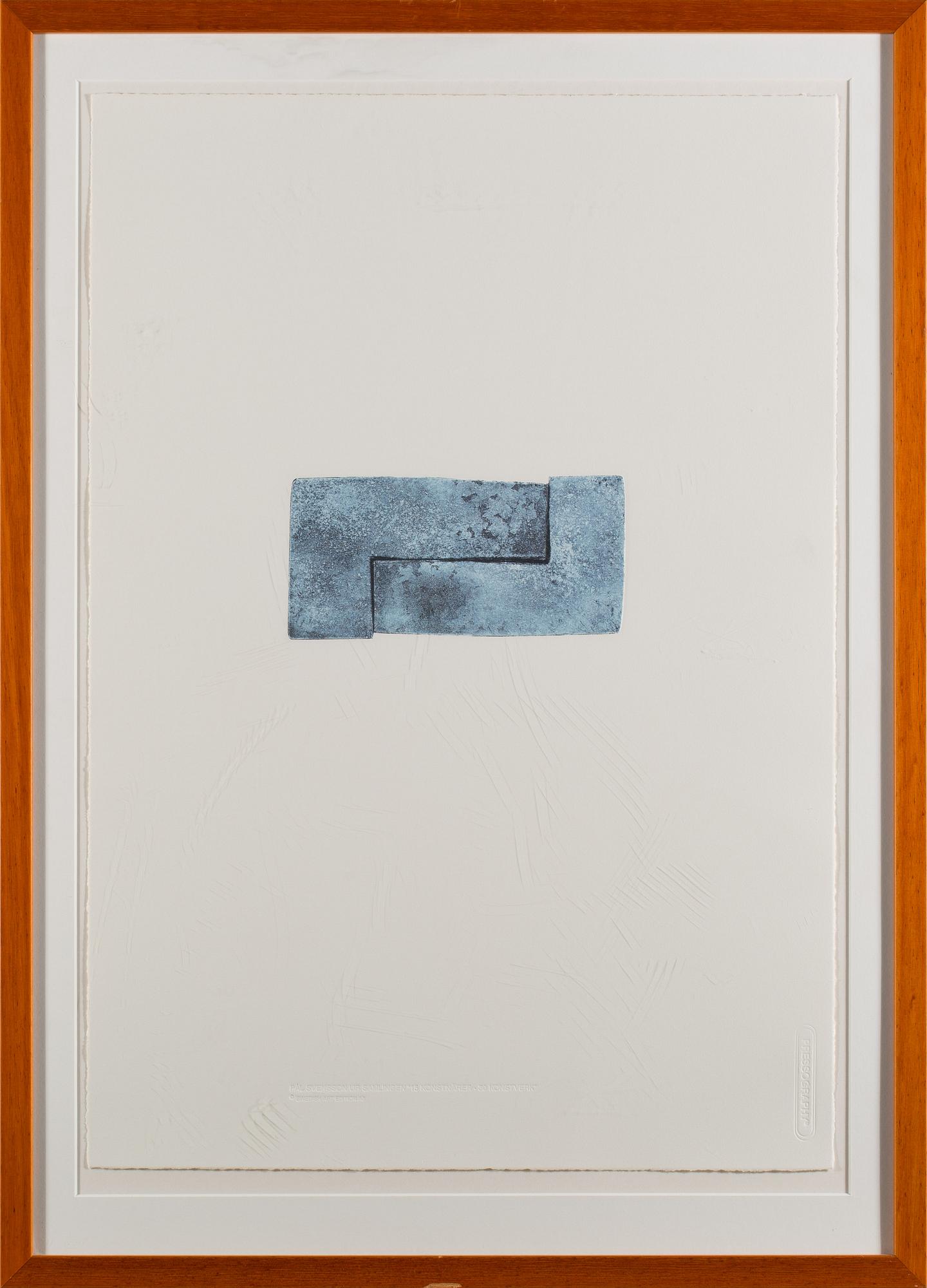 LITOGRAFIER, 3 st, ur samlingen "15 konstnärer - 30 konstverk.".