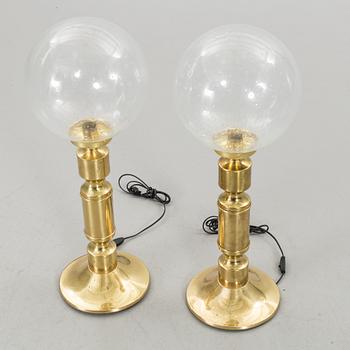 TWO 1970`S LAMPS.