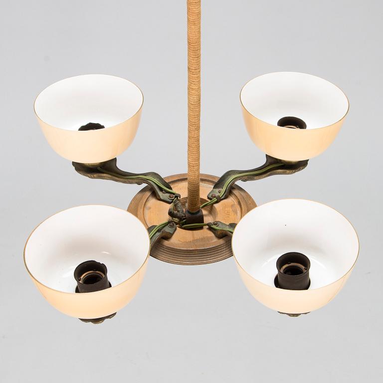 Paavo Tynell, a 1930's '1376/4' chandelier for Taito.