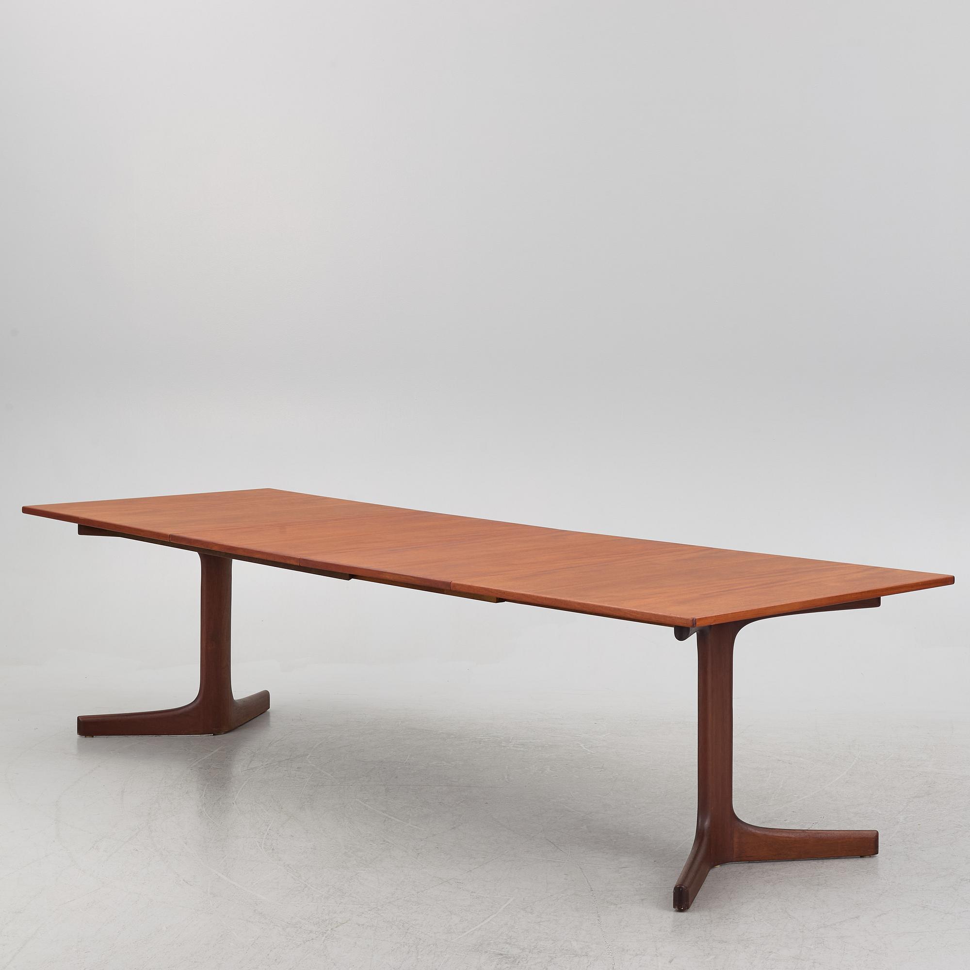 Karl-Erik Ekselius, dining table, JOC, Vetlanda, 1960s.