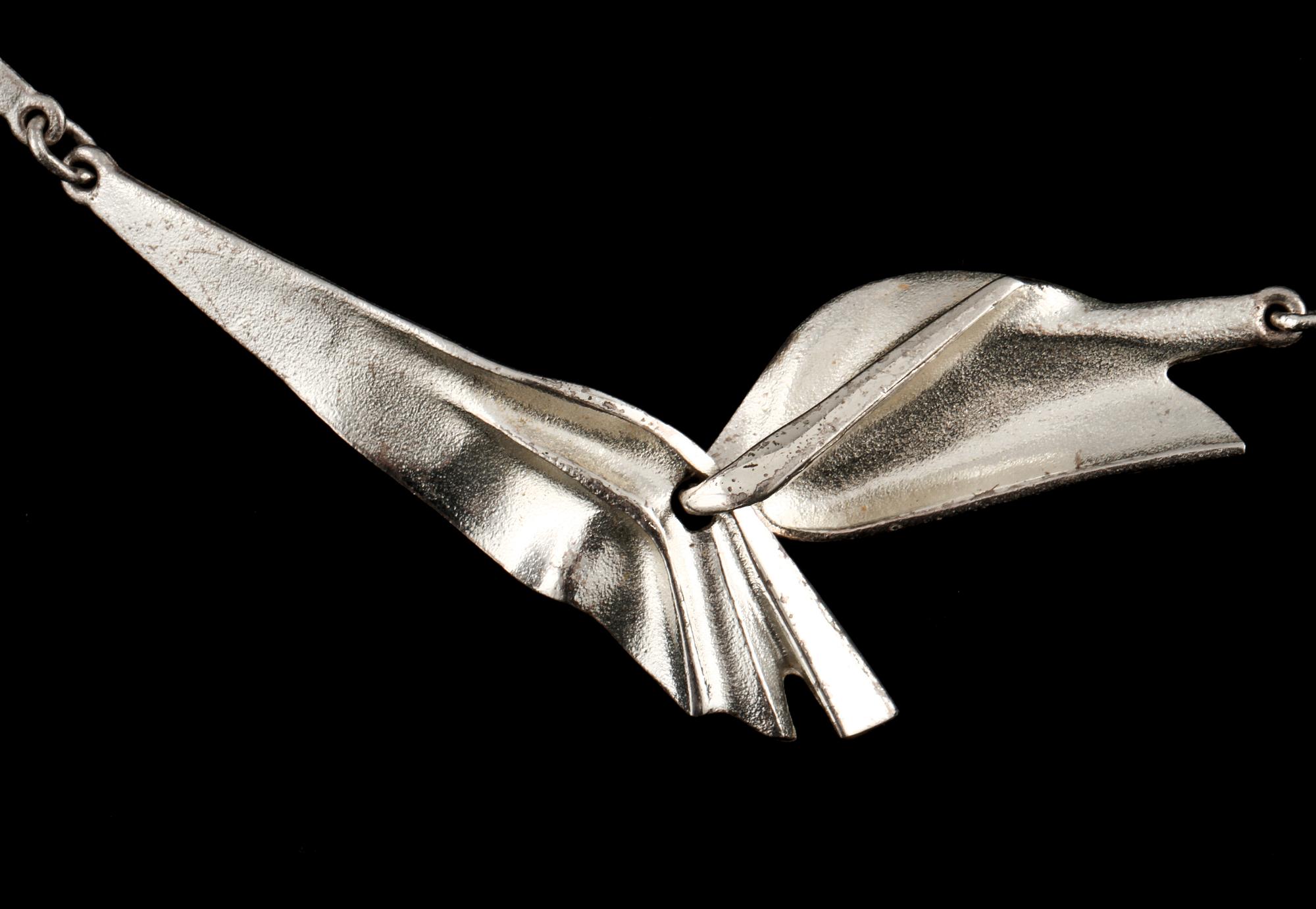 COLLIER, sterlingsilver, Björn Weckström, Lapponia, 1996. Vikt 16 g.
