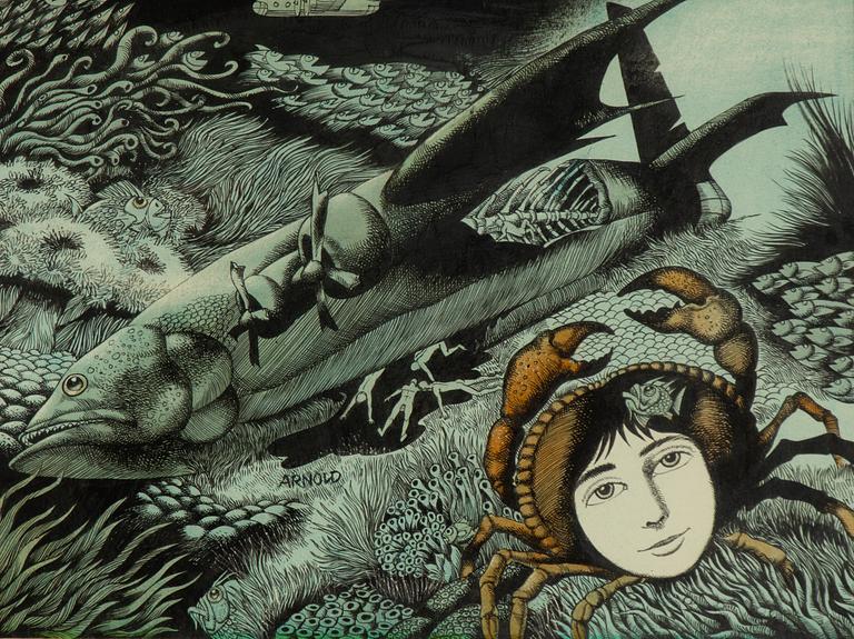Hans Arnold, Underwater Scene.