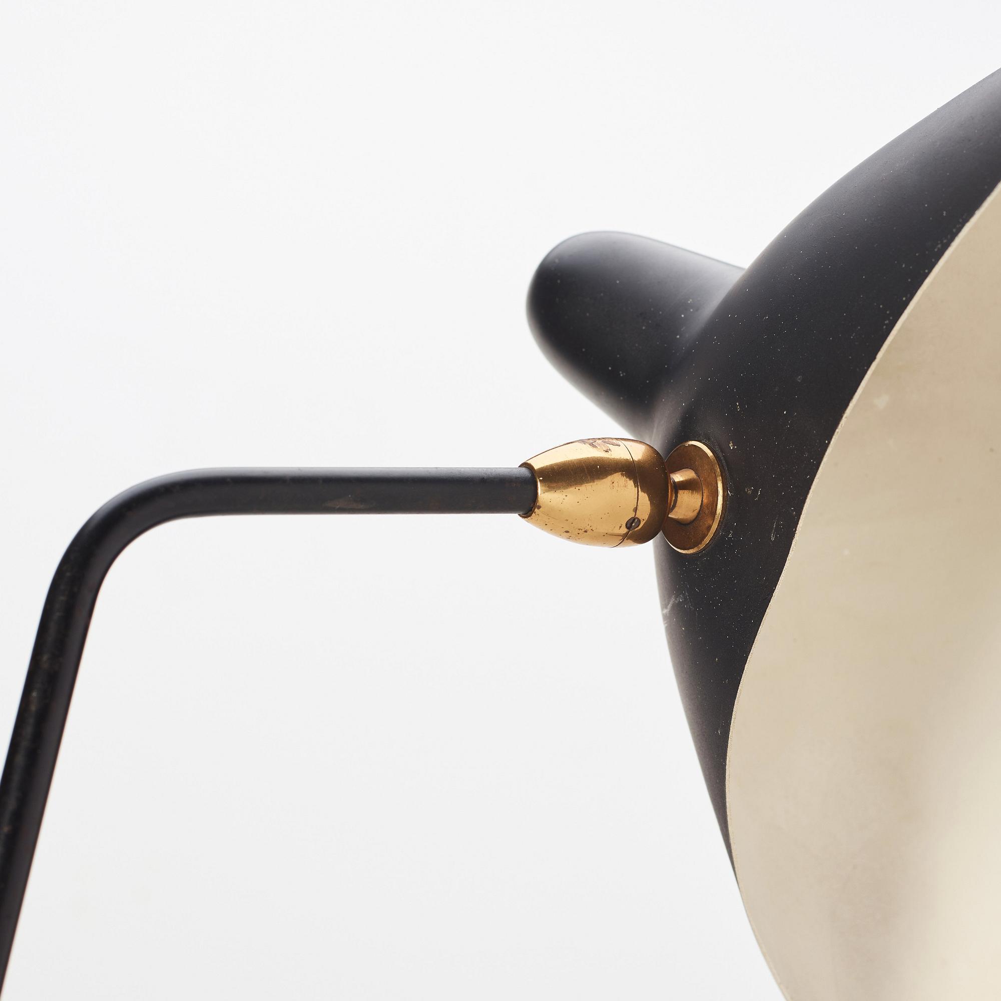 SERGE MOUILLE, a floor lamp, Ateliers Serge Mouille, France ca 1953.