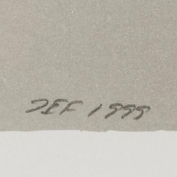 JOHN-E FRANZÉN, litografi, monogramsignerad och daterad 1999, numrerad 8/29.