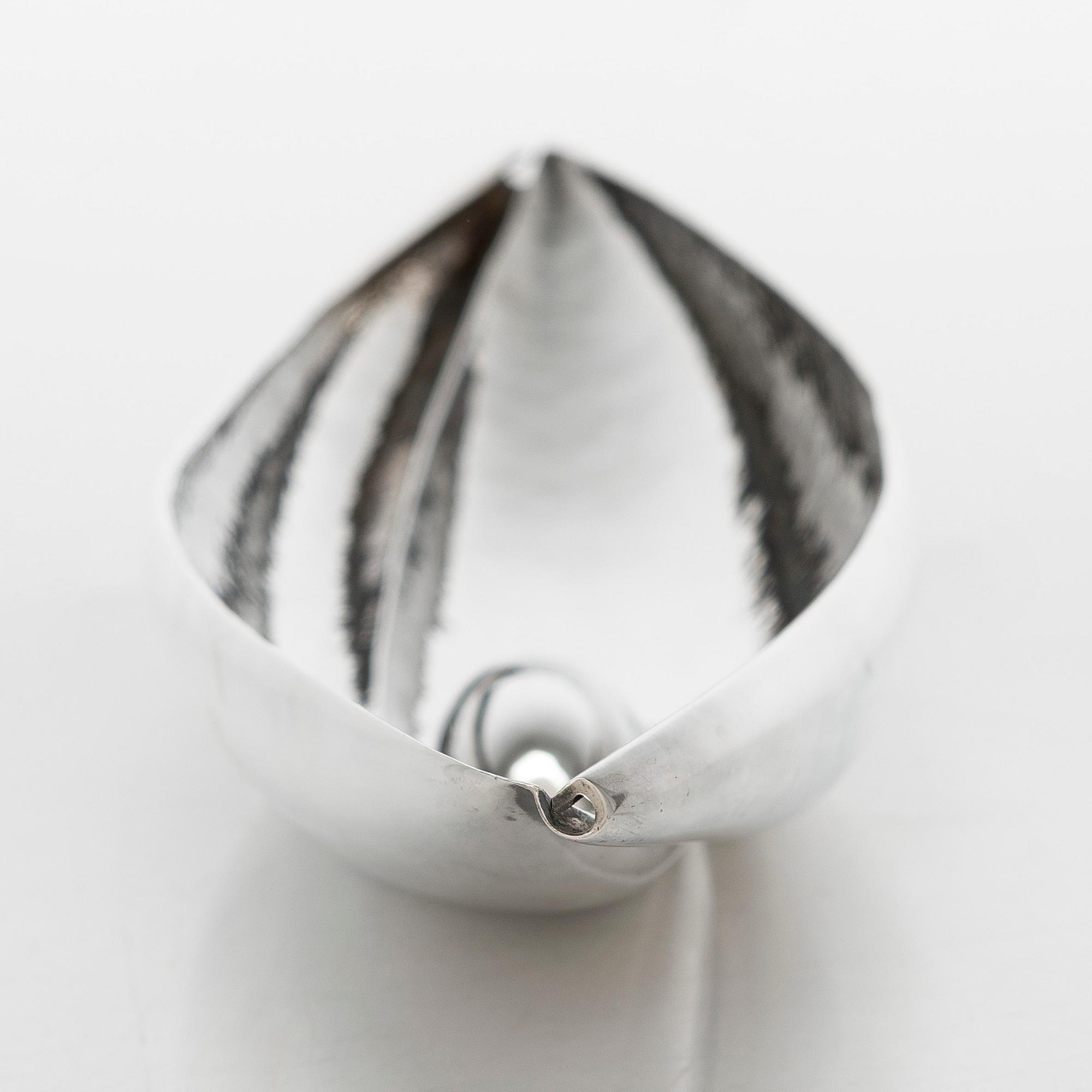 Tapio Wirkkala, silver bowl TW 9, Kultakeskus, Hämeenlinna, Finland 1957.