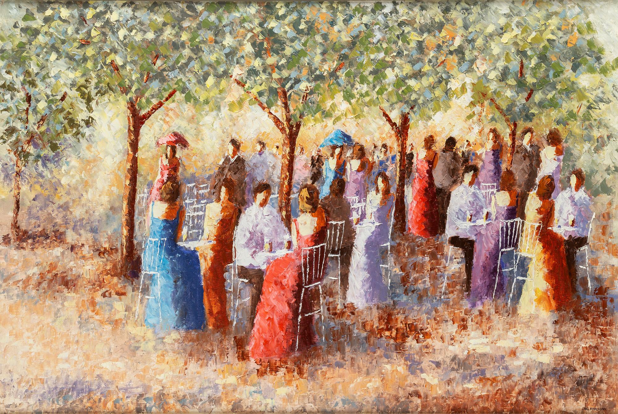 BENGT GÖRAN KARLSSON, oil on canvas, signed.