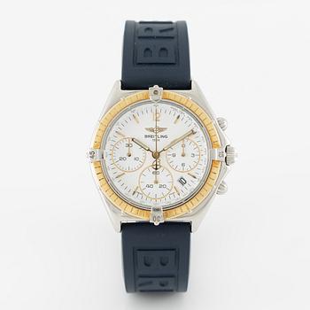Breitling, Chrono Sextant, chronograph, wristwatch, 36 mm.