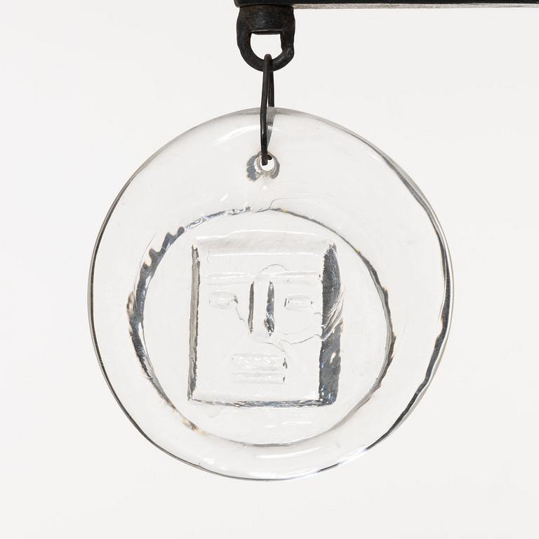 Erik Höglund, a candelabrum, Boda Smide.