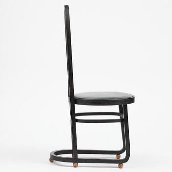 Carl Bergsten, stol, Gemla Leksaksfabrik, Diö, för Konst- och industriutställningen, Norrköping, 1906.