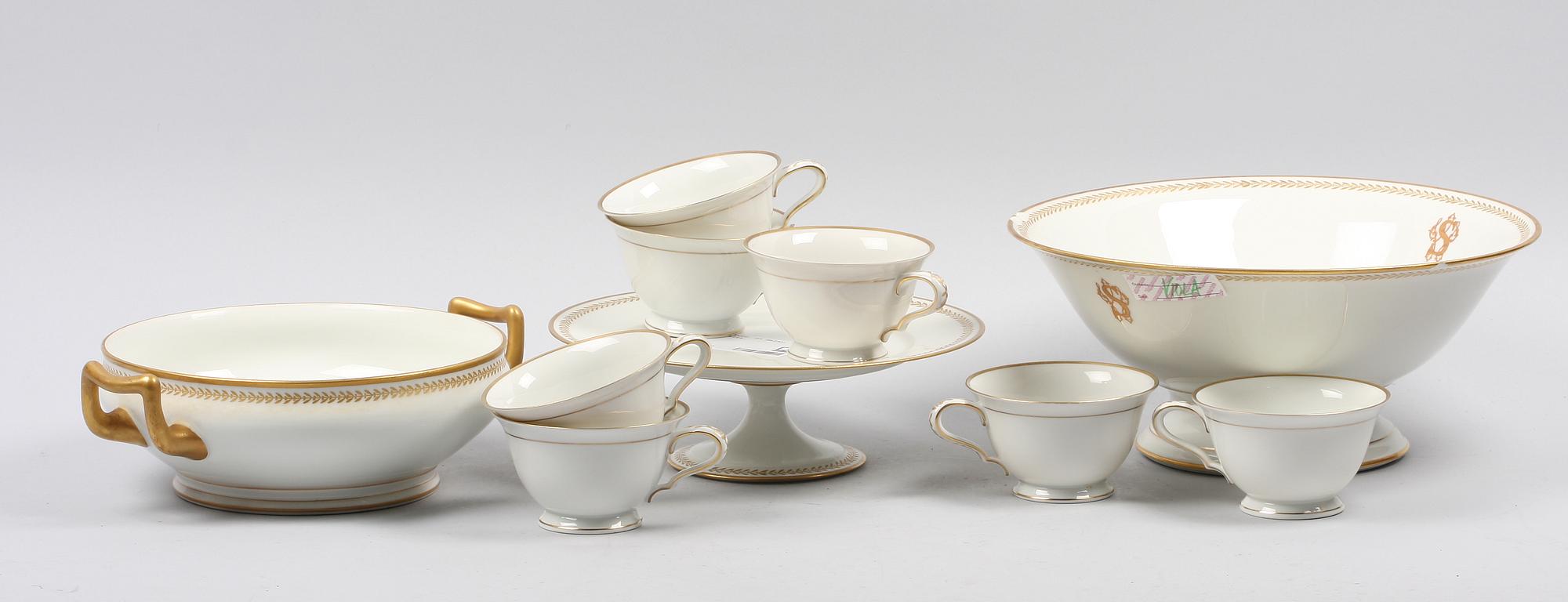 MATSERVIS, 25 delar, porslin, Bavaria.