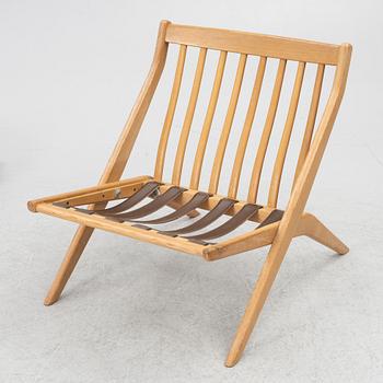 Folke Olsson, an armchair 'Scissor chair/Frisco', Bodafors, 1961.