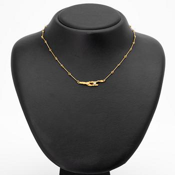 Björn Weckström, Collier, "Diamantknopp", 18K guld, diamant, Lapponia.