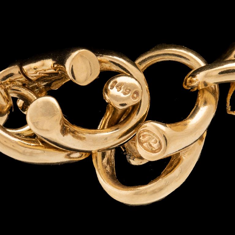 Regitze Overgaard armband 18K guld för Georg Jensen.