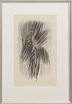 HANS HARTUNG, färglitografi, signerad och numrerad 81/100.