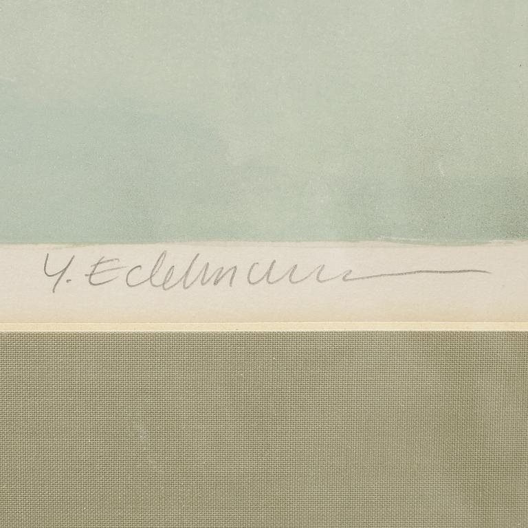 YRJÖ EDELMANN, färglitografi, signerad och numrerad 33/150.