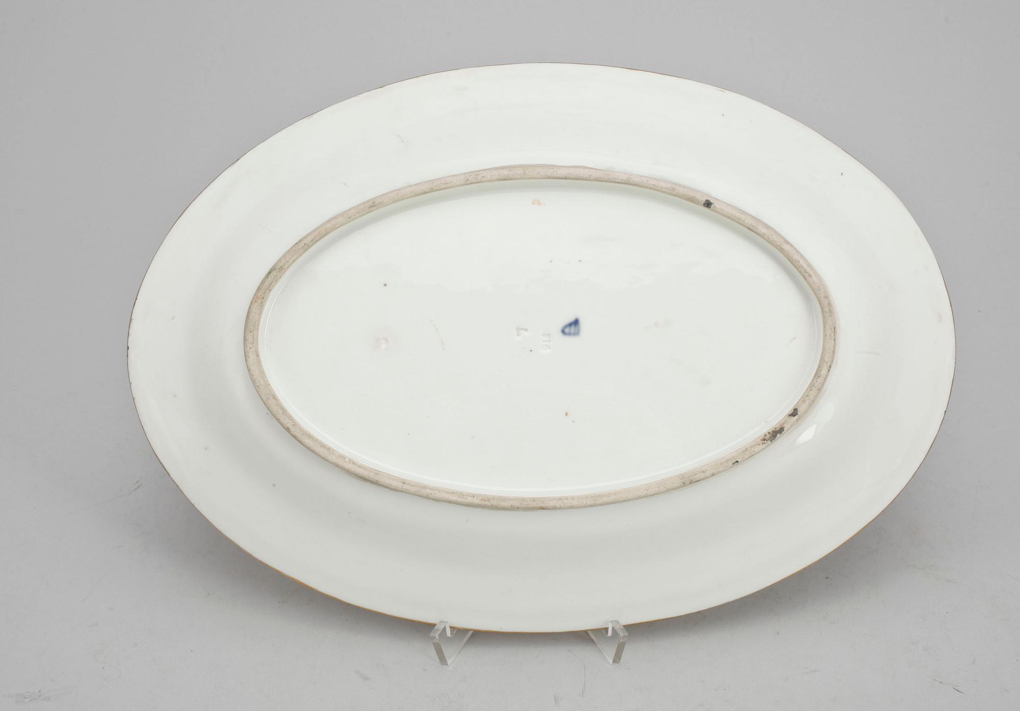 FAT, porslin, Wien 1800-tal.