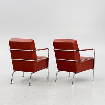 Gunilla Allard, a pair of 'Cinema' armchairs, Lammhults.