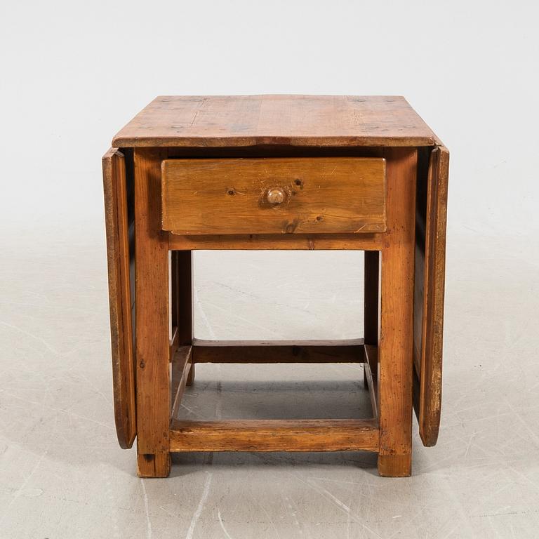 Folding table 19th century.