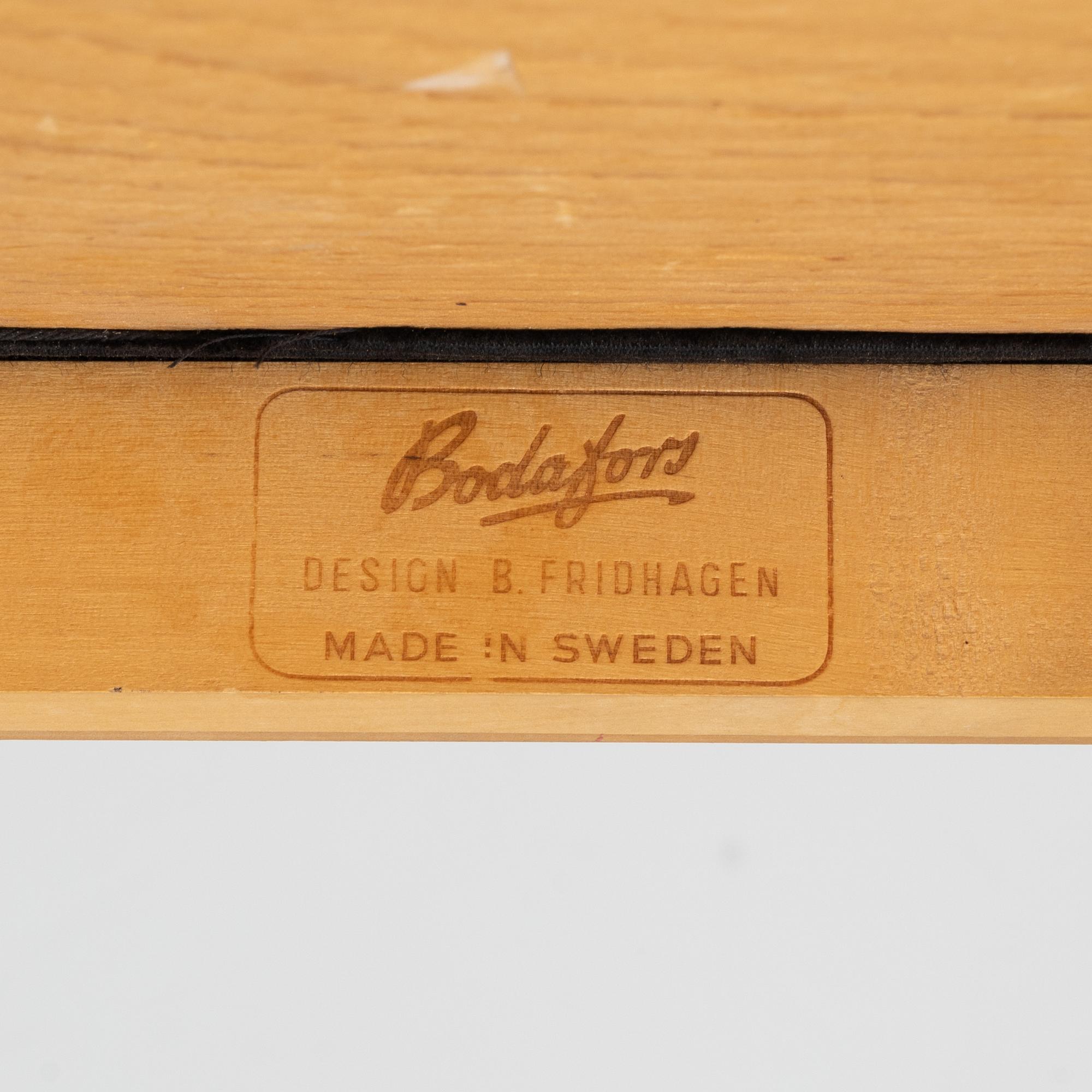 Bertil Fridhagen, matgrupp, "Diamant", 14 delar, Bodafors, 1960-tal.