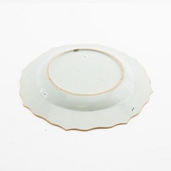 Tallrik, porslin, Kina, Qingdynastin, Yongzheng (1723-35).