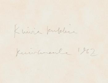 Pentti Kaskipuro, "Kuivia kukkia".