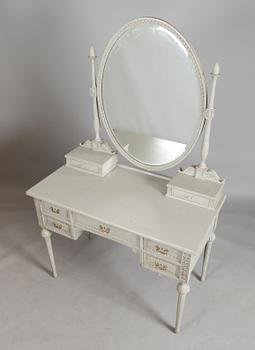 TOALETTBORD, 1900-talets andra hälft.