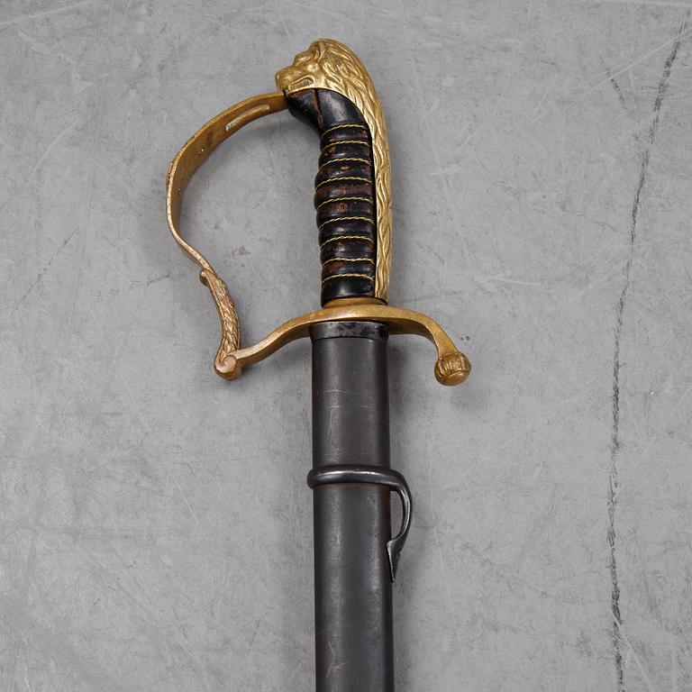 A Swedish infantry officer's sword 1899 pattern.