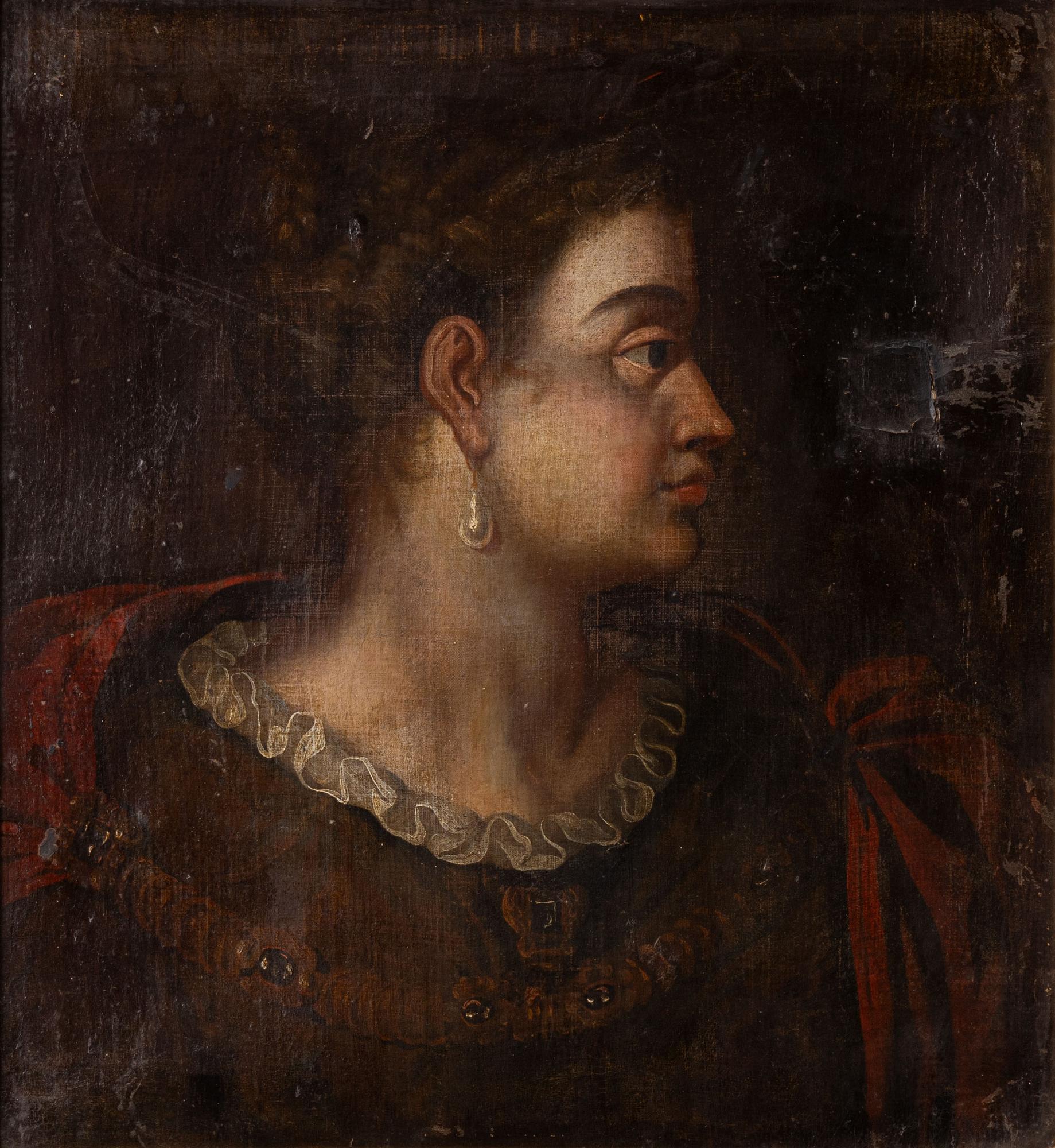 Tizian, hans efterföljd, 1671700-tal, Petronia , kejsar Vitellius första fru.