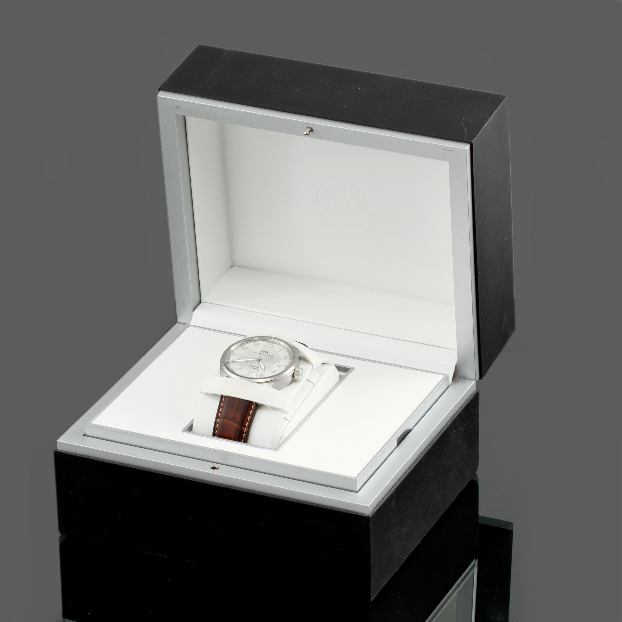 ARMBANDSUR, herr, stål, "Spitfire, Mark XVI",  International Watch Company, IWC, 2007.