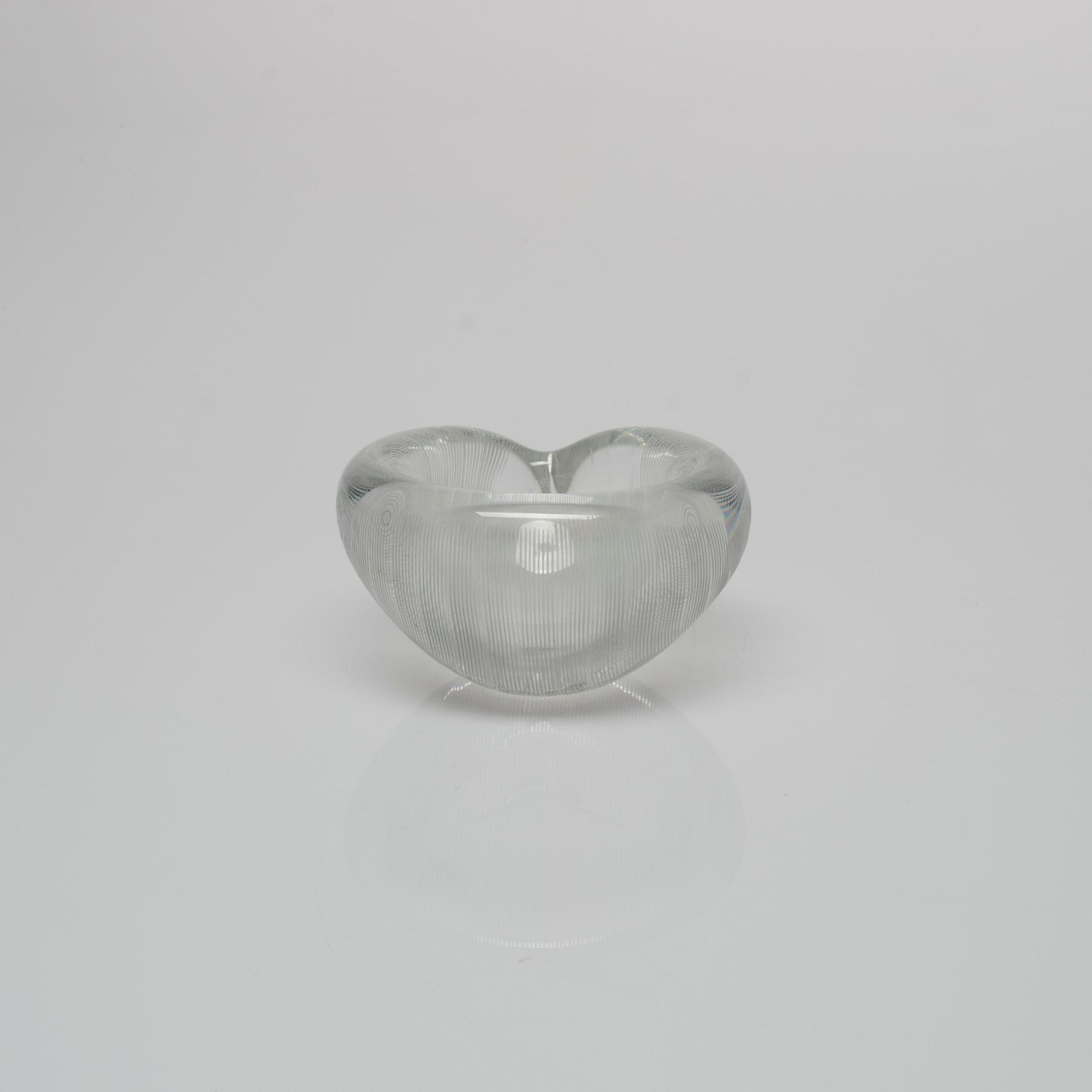 SKÅL, glas, signerad Tapio Wirkkala Iittala. 1950-tal.