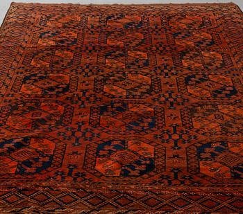 A CARPET, semi-antique Ersari, ca 278 x 195 cm.