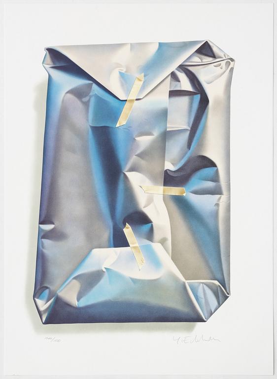 Yrjö Edelmann, "Packed blue and grey heaven".