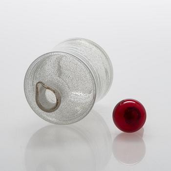 Tamara Aladin, A 'Star' glass carafe,  Riihimäen Lasi, 1963-65.